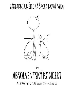 koncert - Absolventský koncert žáků ZUŠ NOVÁ PAKA