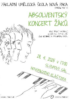 koncert - ABSOLVENTSKÝ KONCERT ŽÁKŮ ZUŠ NOVÁ PAKA