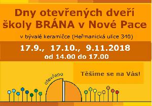ostatni - Dny otevřených dveří školy Brána