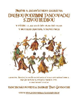 tanec - Druhá podzimní tancovačka s Trio Gavroche