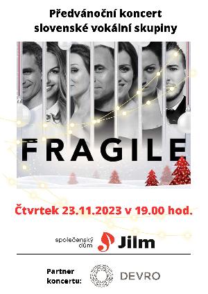 koncert - FRAGILE V JILEMNICI