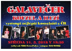 ostatni - GALAVEČER KOUZEL A ILUZÍ