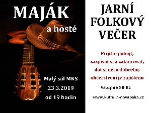 koncert - JARNÍ FOLKOVÝ VEČER – MAJÁK A HOSTÉ