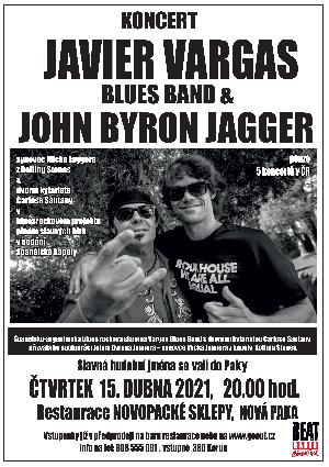 koncert - Javier Vargas Blues Band & John Byron Jagger