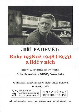 prednaska - Ji Padevt: Roky 1938 a 1948 (1953) a lid v nich