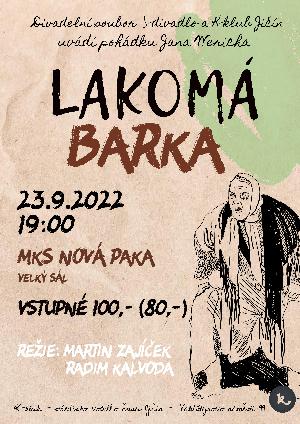 divadlo - LAKOMÁ BARKA – S-divadlo Jičín
