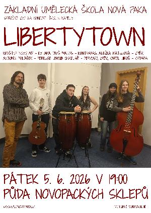koncert - LIBERTYTOWN NA P�D� NOVOPACK�CH SKLEP�