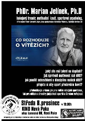 prednaska - Marian Jelínek- "Co rozhoduje o vítězích?"