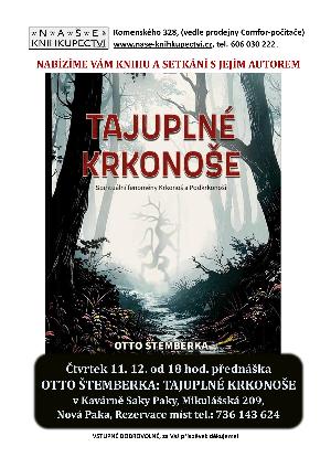 prednaska - Otto temberka: Tajupln Krkonoe