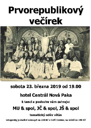 tanec - Prvorepublikový večírek