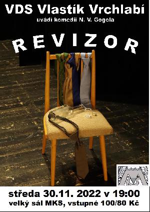 divadlo - REVIZOR – VDS Vlastík Vrchlabí