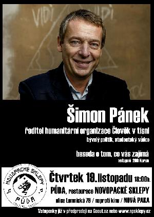 prednaska - �imon P�nek  /beseda
