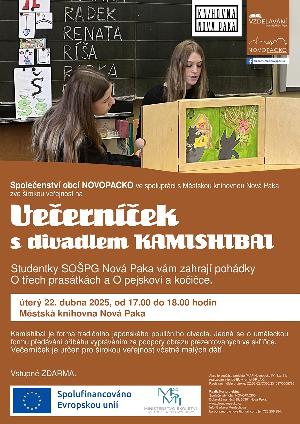 divadlo - Večerníček s divadlem KAMISHIBAI