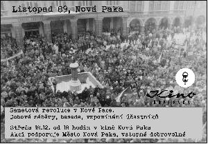 film - Vzpomínka na listopad 89 v Nové Pace