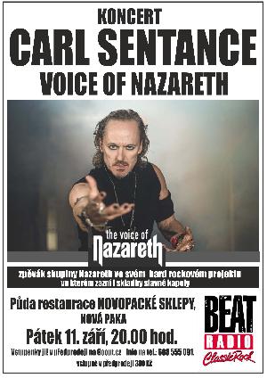 koncert - Carl Sentance  /voice of Nazareth/