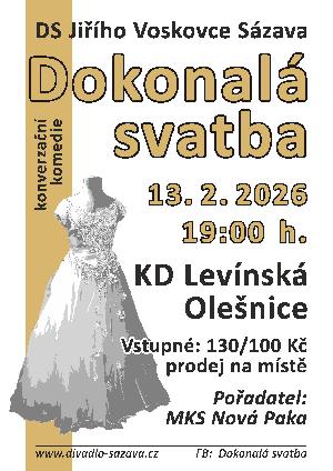 divadlo - DOKONAL� SVATBA – DS Ji��ho Voskovce S�zava