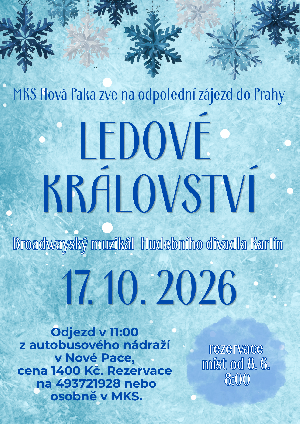 zajezd - LEDOV� KR�LOVSTV� – Z�jezd do Hudebn�ho divadla Karl�n