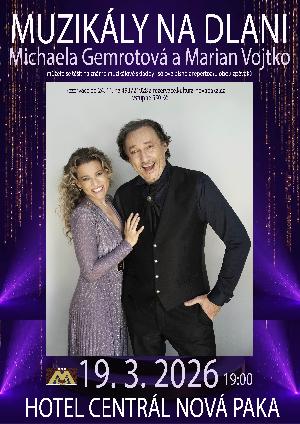 koncert - MUZIK�LY NA DLANI – Michaela Gemrotov� a Marian Vojtko