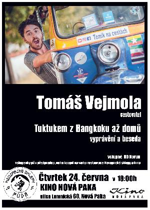 prednaska - Tomáš Vejmola - beseda s cestovatelem